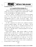 FDIC Withdraws Proposed Restrictions on Banks Conduct of Real Estate Development Activity