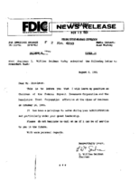 Seidman Submits Resignation Effective October 16