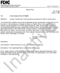 Special Alert Entities That May Be Conducting Banking Operations Without Authorization