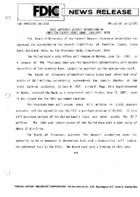 FDIC Approves Deposit Assumption of Hamilton County State Bank Lockland Ohio