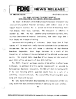 FDIC Grants Assistance to Prevent Failure of Baton Rouge Bank  Trust Company Baton Rouge Louisiana