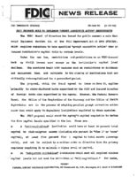 FDIC Proposes Rule to Implement Prompt Corrective Action Requirements