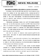 FDIC Reports that Commercial Banks Earned 43 Billion in Third Quarter