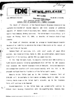 FDIC Transfers Insured Deposits of Bankers Trust of Louisiana NA Kenner Louisiana