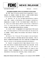 FDIC Appoints Helgerson Rohan to Top Positions in Atlanta Region