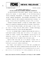 FDIC Transfers Insured Deposits of The First National Bank of Marlboro Marlborough Massachusetts