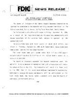 FDIC Approves Deposit Assumption of The Sylvia State Bank Sylvia Kansas