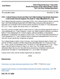 Joint ReleaseFDIC Federal Reserve Board and New York State Banking Department Announce Enforcement Actions Against The Bank of TokyoMitsubishi UFJ Ltd