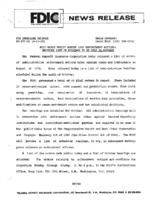 FDIC Makes Public August 1992 Enforcement Actions Provides List of Hearings to be Held in October
