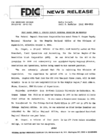 FDIC Names James E Cooper Deputy Regional Director in Memphis