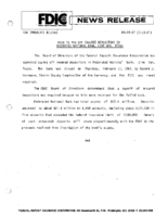 FDIC To Pay Off Insured Depositors in Federated National Bank Live Oak Texas