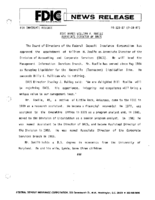 FDIC Names William H Roelle Associate Director of DACS