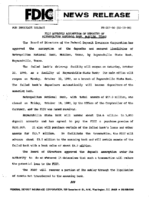 FDIC Approves Assumption of Deposits of Metropolitan National Bank McAllen Texas