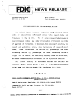 FDIC Makes Public May 1992 Enforcement Actions