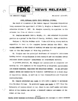 John Douglas Named FDIC General Counsel