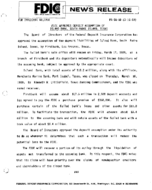 FDIC Approves Deposit Assumption of Island Bank South Padre Island Texas