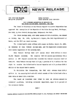 FDIC Approves Assumption of Deposits of The Union Savings Bank Patchogue New York