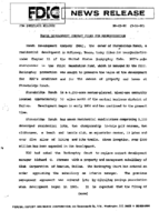 Ranch Development Company Files For Reorganization