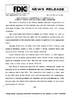 FDIC approves Assumption of Deposits of Farmers State Bank of Yuma Yuma Colorado