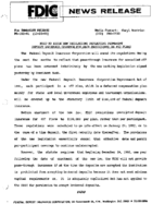 FDIC To Issue New Regulations Reflecting Permanent Deposit Insurance Coverage for Each Participant in 457 Plans
