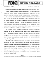 Seidman Urges Bankers Involvement in Bolstering Deposit Insurance Fund