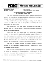 FDIC Approves Assumption of Deposits of The Kerens Bank Kerens Texas