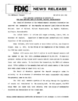 FDIC Approves Assumption of Deposits of The Home National Bank of Milford Milford Massachusetts