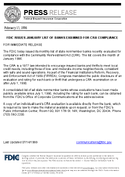 FDIC Makes Public January 1996 Enforcement Actions