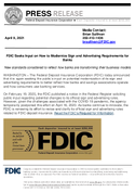 FDIC Seeks Input on How to Modernize Sign and Advertising Requirements for Banks