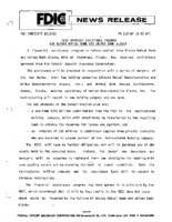 FDIC Approves Assistance Program for Alaska Transactions Mutual Bank and United Bank Alaska