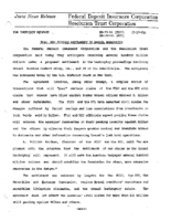 FDIC RTC Support Settlement in Drexel Bankruptcy