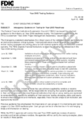 Year 2000 Testing Guidance Interagency Guidance on Testing for Year 2000 Readiness