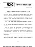 Former CEO of Vernon Savings Sentenced to Thirty Years in Prison