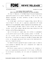 FDIC Approves Deposit Assumption of Bank of Los Gatos National Association Los Gatos California