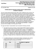 Joint ReleaseBanking Agencies Announce Revised Plan for Implementation of Basel II Framework