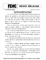 FDIC Approves Assumption of Deposits of North Side state Bank Tulsa Oklahoma