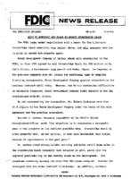 FDIC to Announce New Plans to Market Stonebridge Ranch