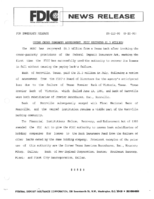 Using Cross Guaranty Assessment FDIC Recovers 13 Million