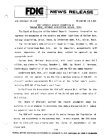 FDIC Approves Deposit Assumption of Oaklawn Bank National Association Dallas Texas