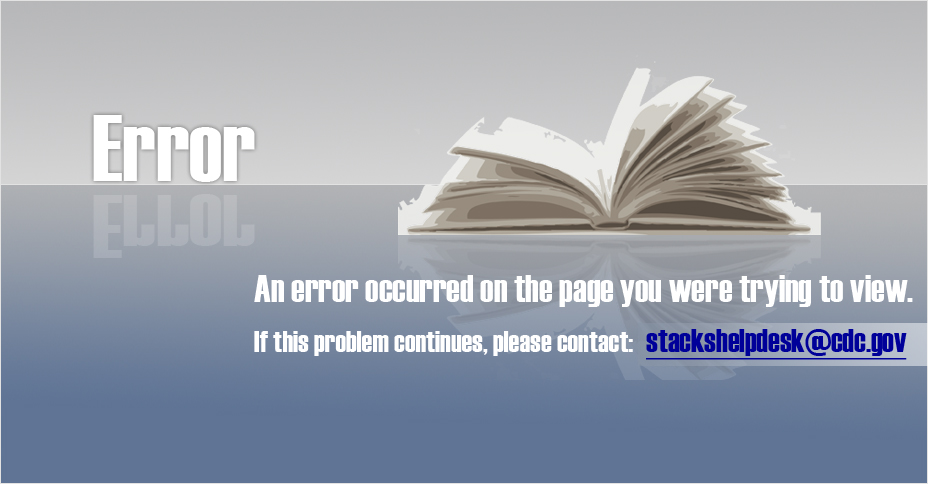 An error occurred on the page you are trying to view