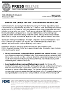 Bank and Thrift Earnings Set Fourth Consecutive Annual Record in 2004