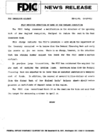 FDIC Modifies Structure of Bank of New England Resolution