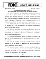 FDIC Approves Assumption of Deposits of The Wilshire Bank National Association Los Angeles California