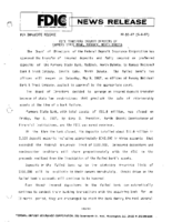 FDIC Transfers Insured Deposits of Farmers State Bank Maddock North Dakota