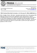 FDIC Chairman Sheila Bair Comments on the Passing of L William Bill Seidman