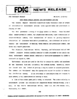 FDIC Makes Public January 1991 Enforcement Actions