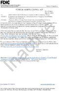 FOREIGN ASSETS CONTROL ACT Comprehensive Guidelines for License Applications to Engage in TravelRelated Transactions Involving Cuba