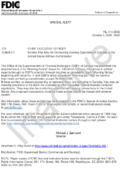 Special Alert Entities That May Be Conducting Banking Operations in Canada or the United States Without Authorization
