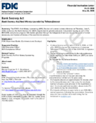Bank Secrecy Act Bank Secrecy ActAntiMoney Laundering Teleconference