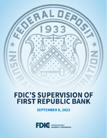 FDICs Supervision of First Republic Bank